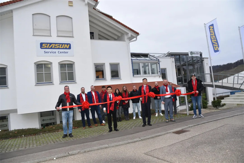  SIASUN’s Stuttgart service center in Germany was established, further improving its global layout